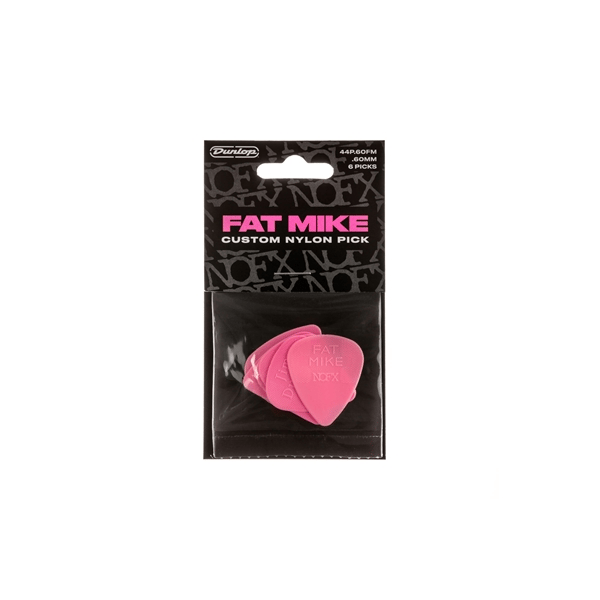 Dunlop 44P060FM Fat Mike Custom Nylon Pick 6pc