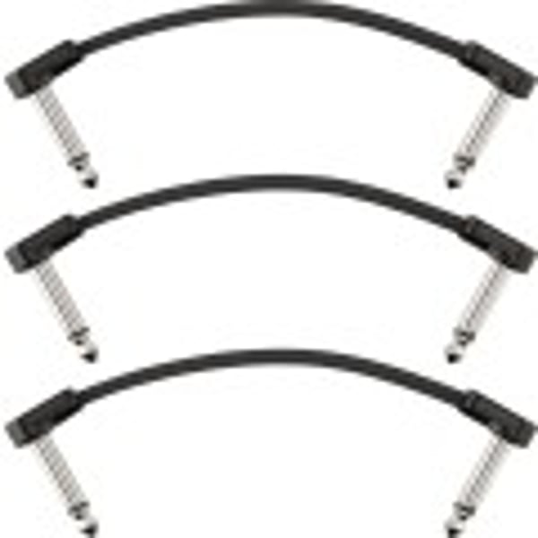 Pack da 3 cavi Patch Fender Blockchain 4", Angled/Angled