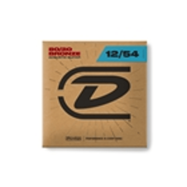 Dunlop DAB1254 Acoustic 80/20 Bronze, Light Set/6