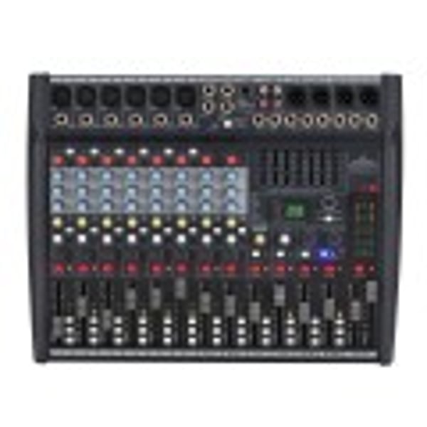 SOUNDSATION Mixer Professionale 10-canali con Multieffetto Digitale a 24-bit & Scheda In/Out Stereo USB. Modello ALCHEMIX 602UFX