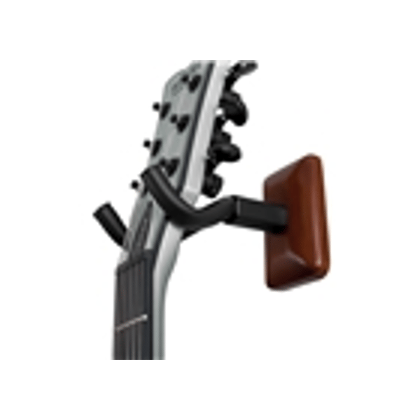 Gator Frameworks GFW-GTR-HNGRMHG Supporto a muro per chitarra con piastra mogano<br>