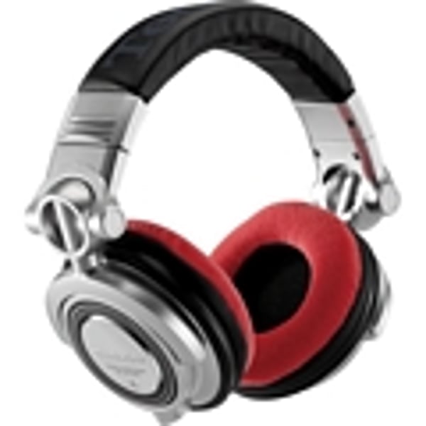 ZOMO set di cuscinetti VELOUR per Technics RP-DH1200 e Pioneer HDJ-1000/-1500/-2000 - rosso