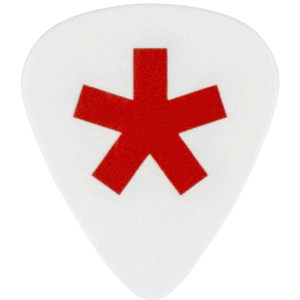 Plettri Fender Tom DeLonge 351 Celluloid Picks (6)