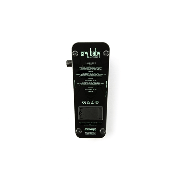 Dunlop JC95FFS Jerry Cantrell Firefly Cry Baby Wah