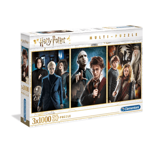 Harry Potter Multi Jigsaw Puzzle Characters (3 x 1000 pieces)