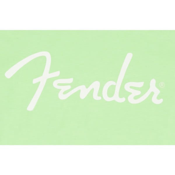 Maglietta Fender® Spaghetti Logo, Verde Surf, M