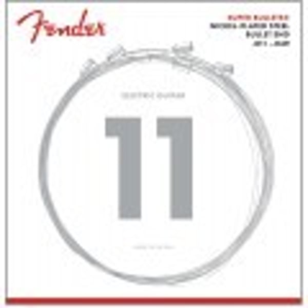 FENDER Set di Corde Super Bullet® Strings Acciaio Nichelato con Bullet End 3250M Scalature .011-.049