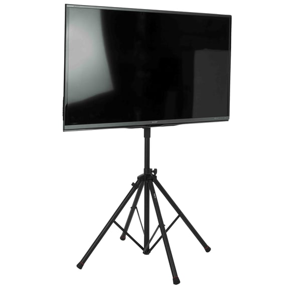 Gator Frameworks GFW-AV-LCD-25 Supporto deluxe a quattro gambe per display LCD/LED fino a 65"<br>