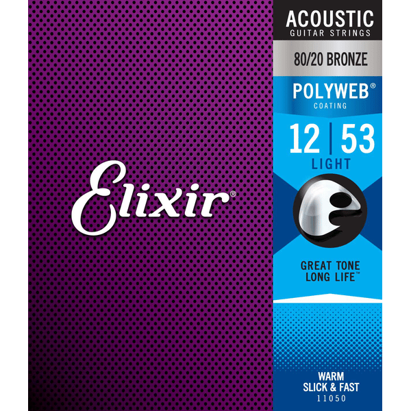 ELIXIR 11050 ACOUSTIC 80/20 BRONZE POLYWEB