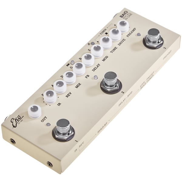 Eko Guitars BAIO Pedale Multieffetto con IR integrati