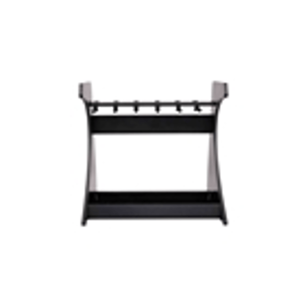Gator Frameworks GFW-ELITEGTR5RK-BLK Rack per chitarre 5-7 posti in finitura nera<br>