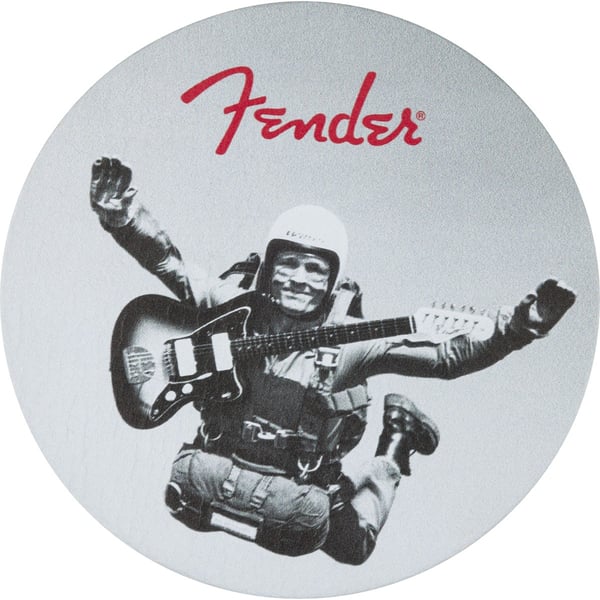 Set sottobicchieri Fender™ Vintage Ads 4-Pk Coaster Set, Black and White