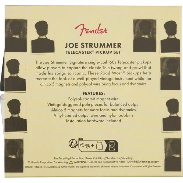 FENDER Joe Strummer Signature Telecaster® Pickup Set. Modello 0992392000