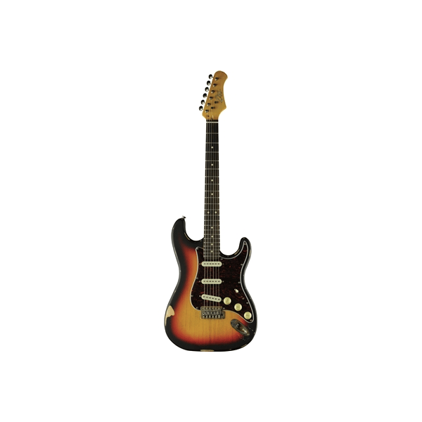 Eko Guitars S-300 Relic Sunburst