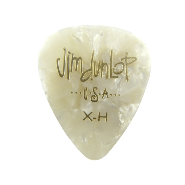 Dunlop 483P#04 White Perloid - Extra Heavy