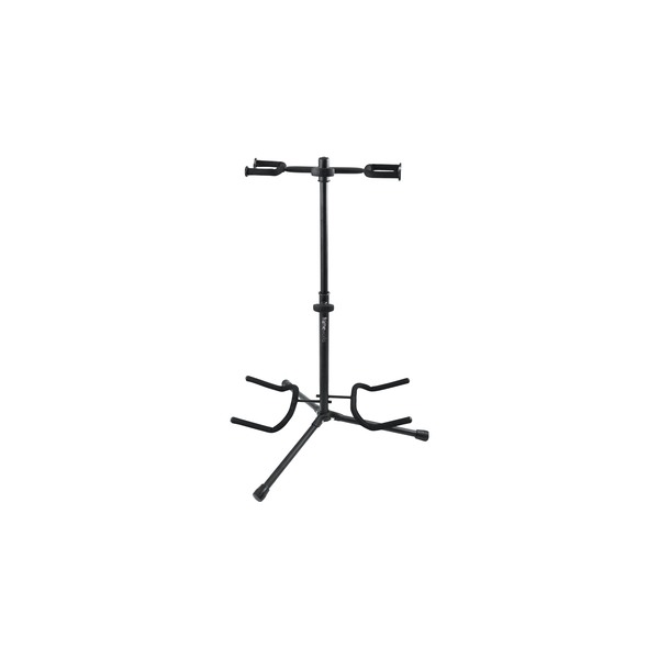 Gator Frameworks GFW-GTR-2000 Supporto doppio per chitarre con struttura in acciaio<br>