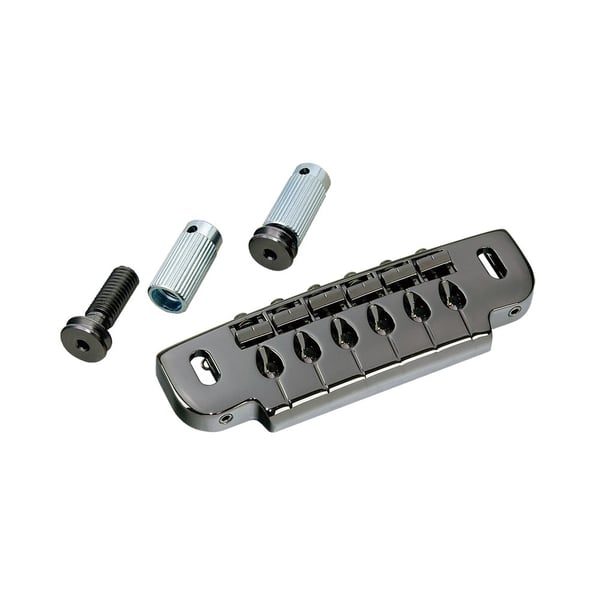 GOTOH Ponte Attaccacorde Tipo PRS per Chitarra Elettrica (Cromato)