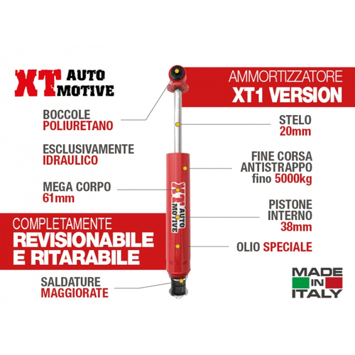 AMMORTIZZATORE XT AUTOMOTIVE PER NISSAN PATROL 3.3 POSTERIORE