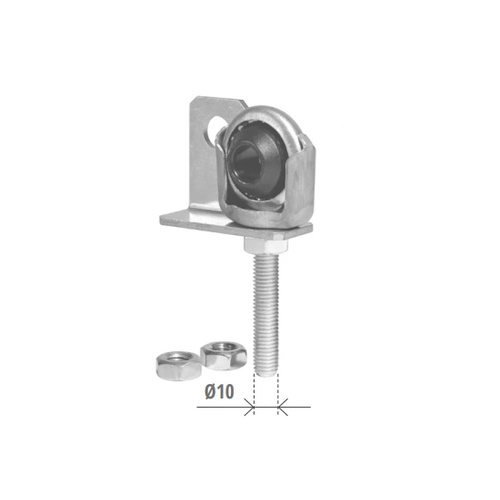 SUPPORTO REGOLAR PER RIDUTTORE C/CUSCINETTO A SFERA 40mm NYLON