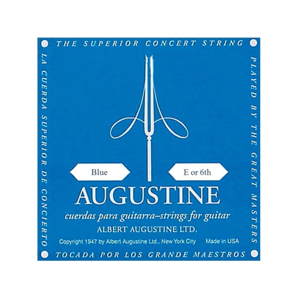 AUGUSTINE Corda per chitarra classica Classic BLUE VI (MI). Modello BLUE E-6TH