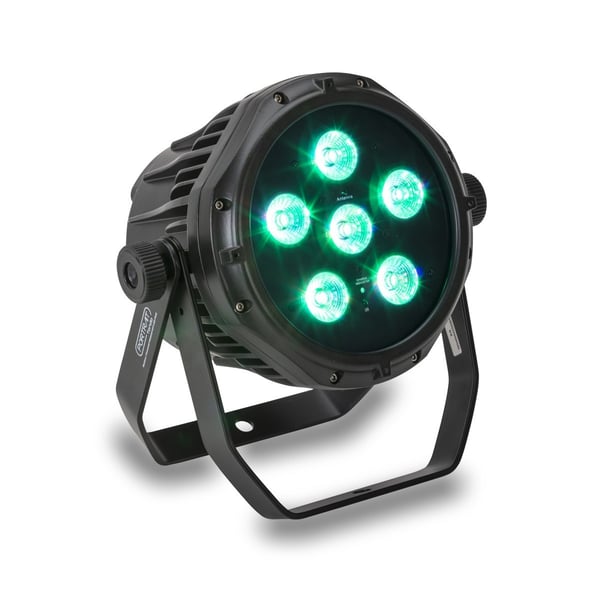 PAR A BATTERIA CENTOLIGHT PORTRAIT TONDO 6X10W 6IN1 DA ESTERNO. Modello PORTRAIT TONDO