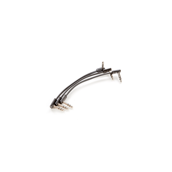 Mxr 3PDCISTR06R Cavi Patch Ribbon TRS 15cm confezione da 3