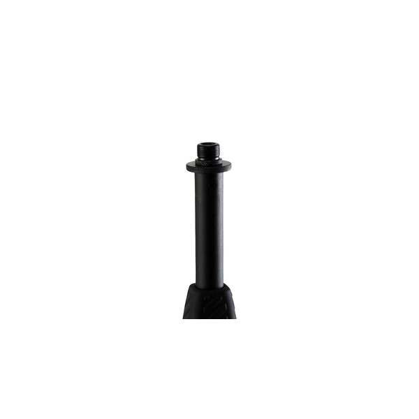 Gator Frameworks GFW-MIC-0601 Supporto da tavolo per microfono con base tonda da 15 cm e altezza regolabile 25-38 cm&lt;br&gt;