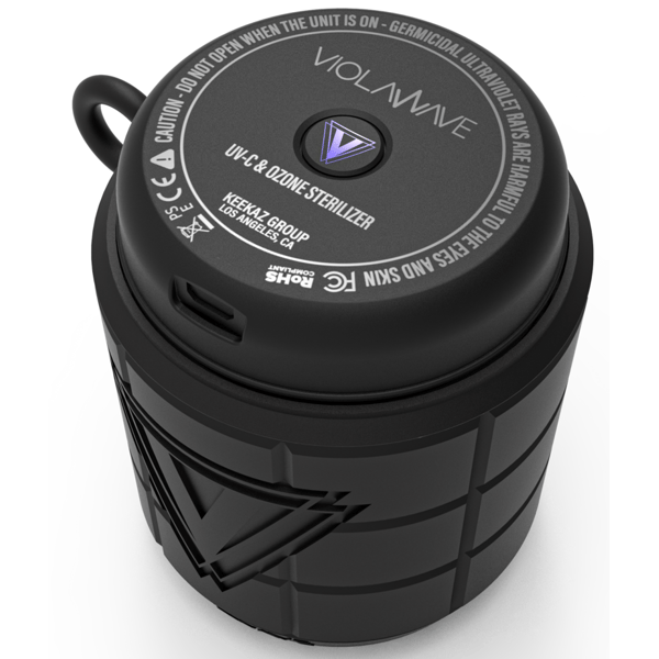 VIOLAWAVE GRENADE STERILIZZATORE UV ANTI COVID PER PICCOLI MICROFONI E IN EAR MONITOR