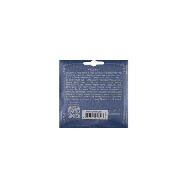 Aquila 19C Alabastro Guit Set norm tens