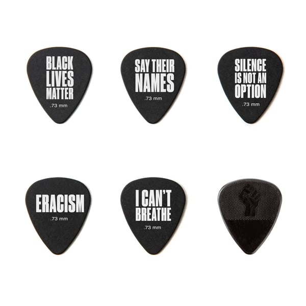 Dunlop BLMT02 Black Lives Matter Tortex .73 Pick Tin