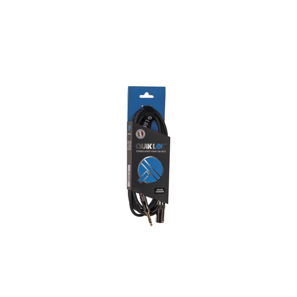 Quik Lok ITST/MJS-5 XLR Maschio/Jack Stereo