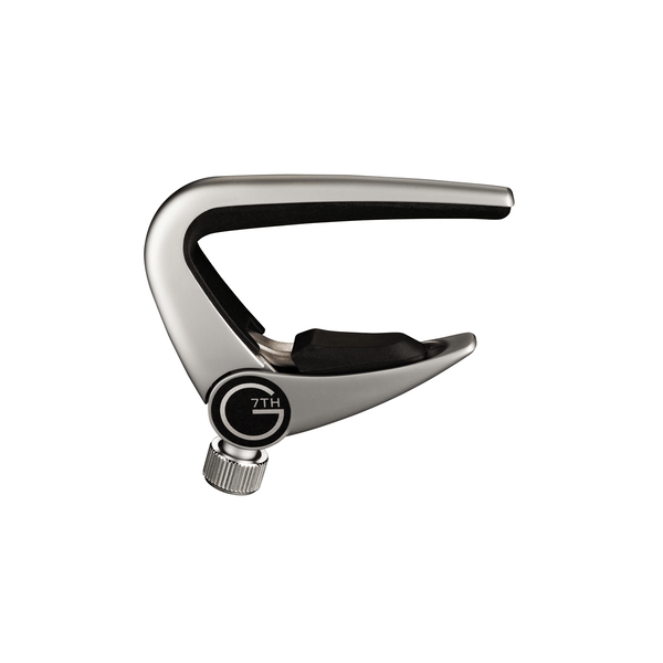 G7TH Newport 6 String Silver Capo