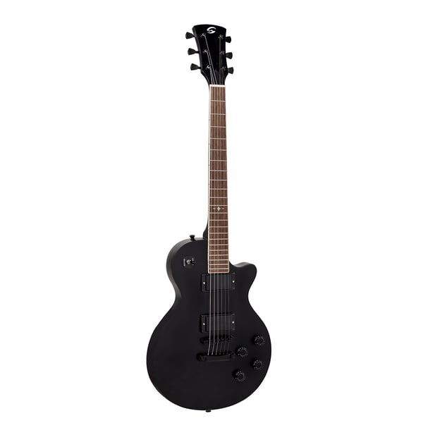 SOUNDSATION Chitarra elettrica serie SHADOW spalla mancante con 2 humbucker, ponte tune o matic e manico set-in. Modello SH-SC200-MBK