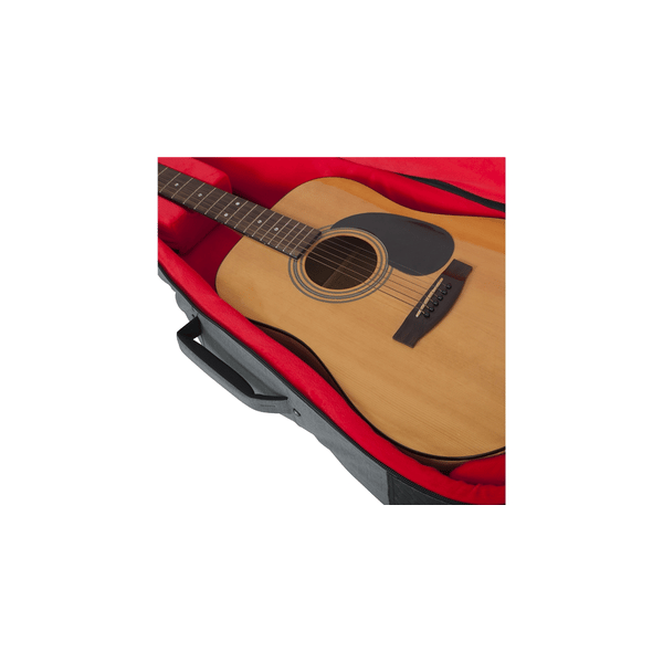 Gator Cases GT-ACOUSTIC-GRY Borsa Transit chitarra acustica Grigio chiaro