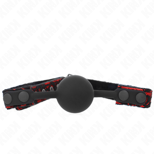 KINK COLLAR & GAG KINK - SFERA IN SILICONE SCANDALO 4 CM MODELLO GAG 1 65 x 2 CM
