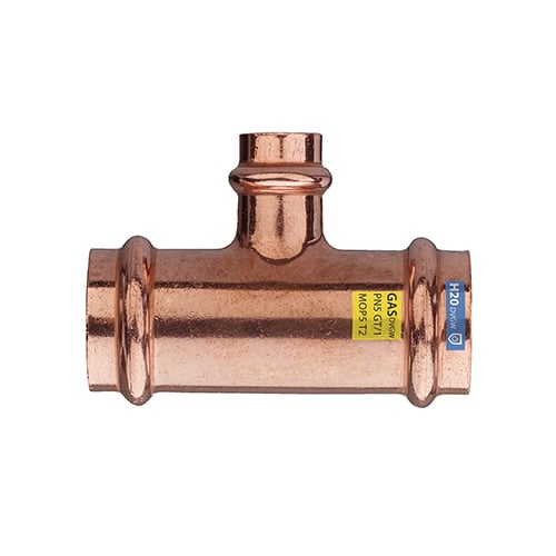 FRABO T ridotto fff in rame a pressare acqua/gas