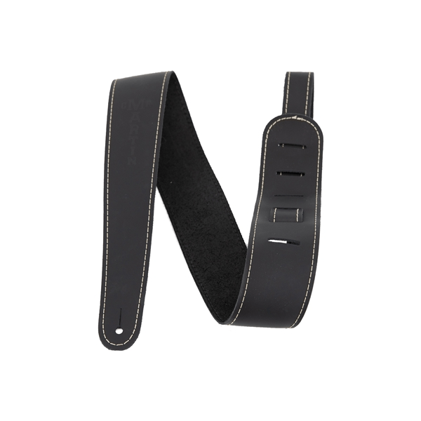 Martin & Co. 18A0046 Tracolla Slim, Leather, Black