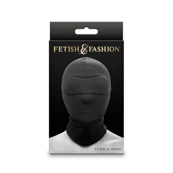 NS NOVELTIES - FETISH &amp; FASHION PASAMONTAÑAS COMPLETO NYLON NEGRO