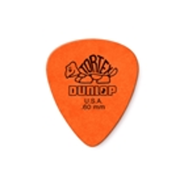 Dunlop 418P Tortex Standard Orange .60