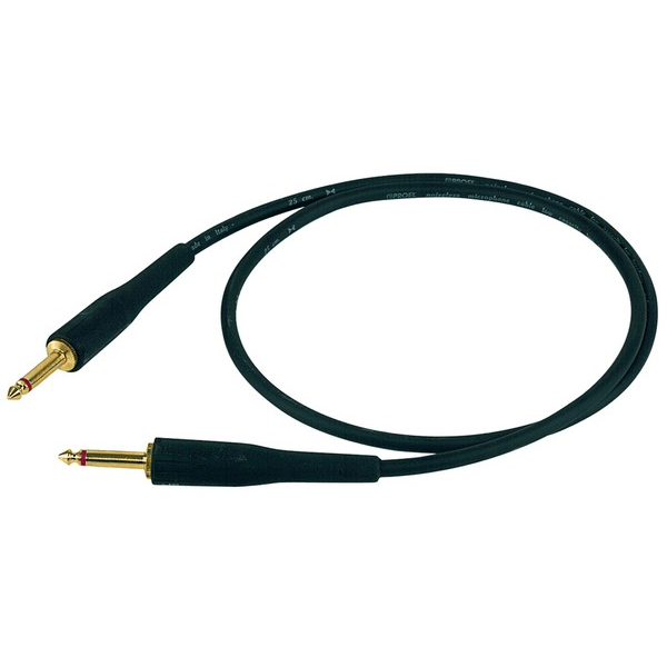 PROEL STAGE Cavo professionale per strumenti con connessioni spina jack Mono Ø 6.3 mm PROEL Altre lunghezze disponibili: visualizzare le specifiche tecniche