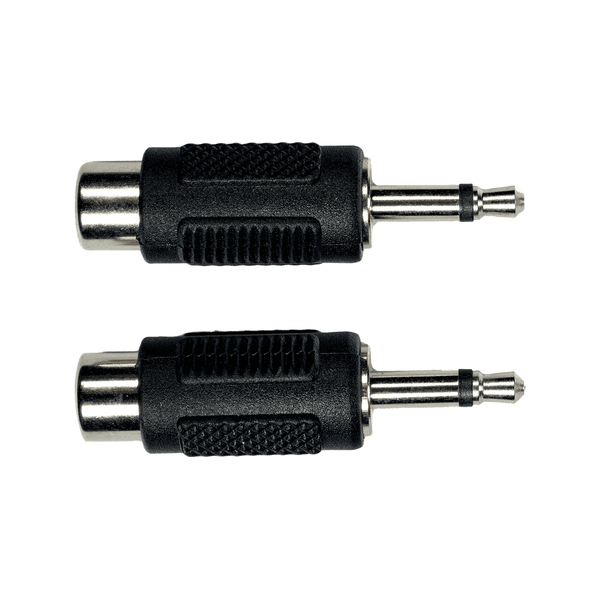 Yellow Cable AD16 Adattatore RCA Femmina/Mini Jack Mono Maschio 2 Pcs