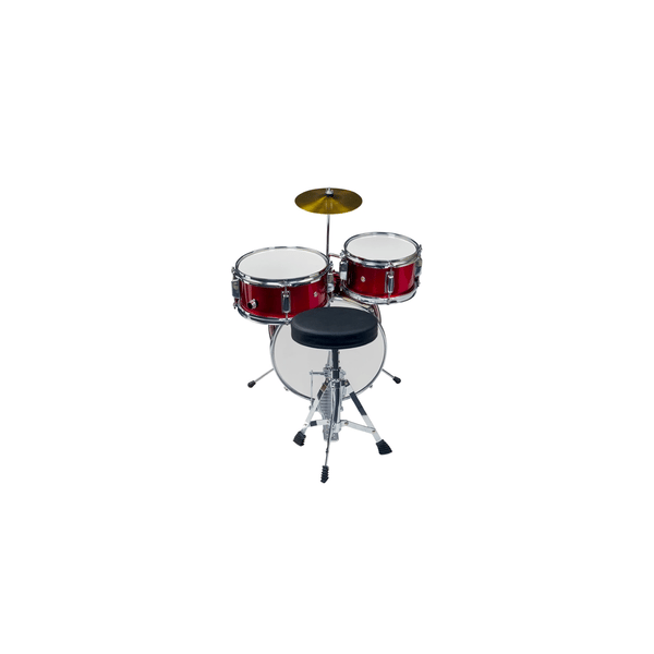 Eko Drums ED-100 Drum kit Metallic Red - 3 pezzi