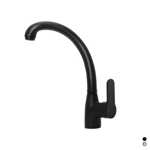 Miscelatore monocomando lavello bocca alta serie paco