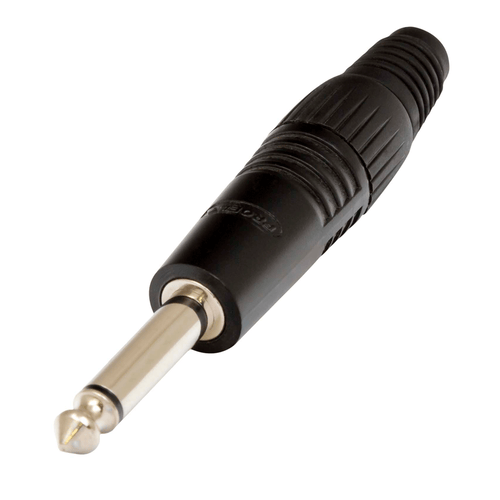 PROEL STAGE Connettore professionale jack mono 6,3 mm - 1/4. Colore: Nero.