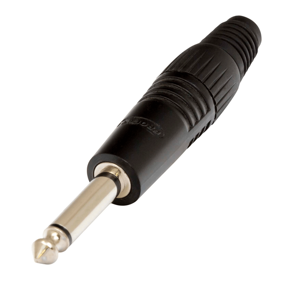 PROEL STAGE Connettore professionale jack mono 6,3 mm - 1/4. Colore: Nero.