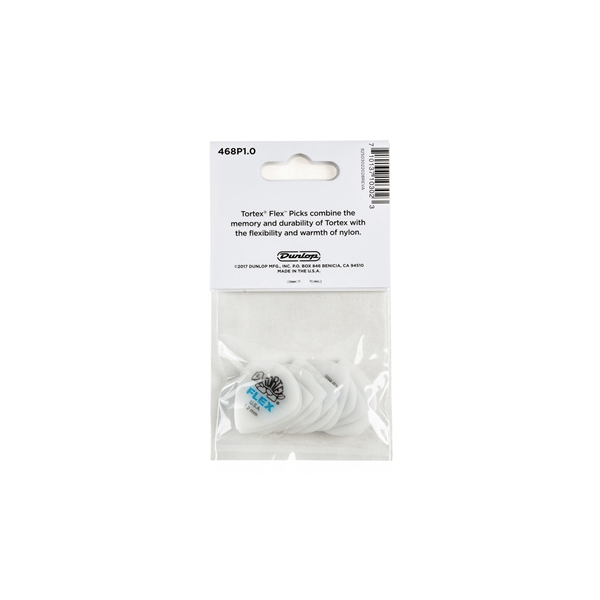 Dunlop 468P1.0 Tortex Flex Jazz III 1.0mm pack/12