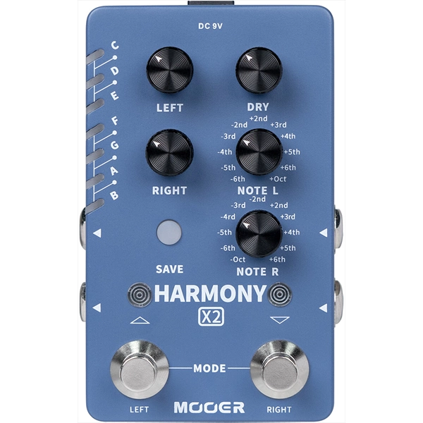 MOOER HARMONY X2