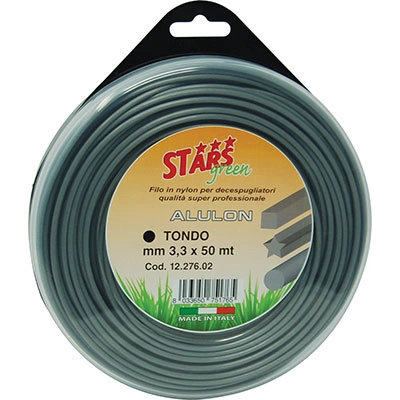 FILO X DECESPUGLIATORE TONDO ALULON STARS. Modello MM 3,3 MT 50