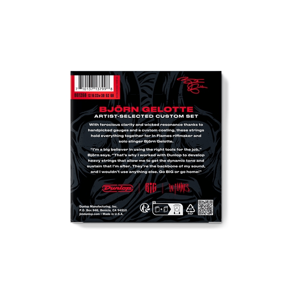 Dunlop BIG1268 Björn Gelotte Artist-Selected Custom 12-68