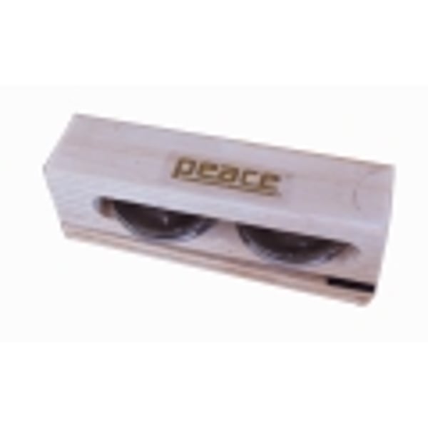 PEACE Jingle block per cajon con adesivo